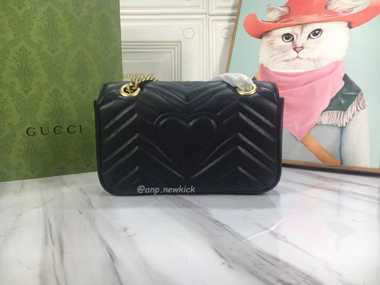 Gucci Gg Marmont Mini Shoulder Bag (3) - newkick.cc